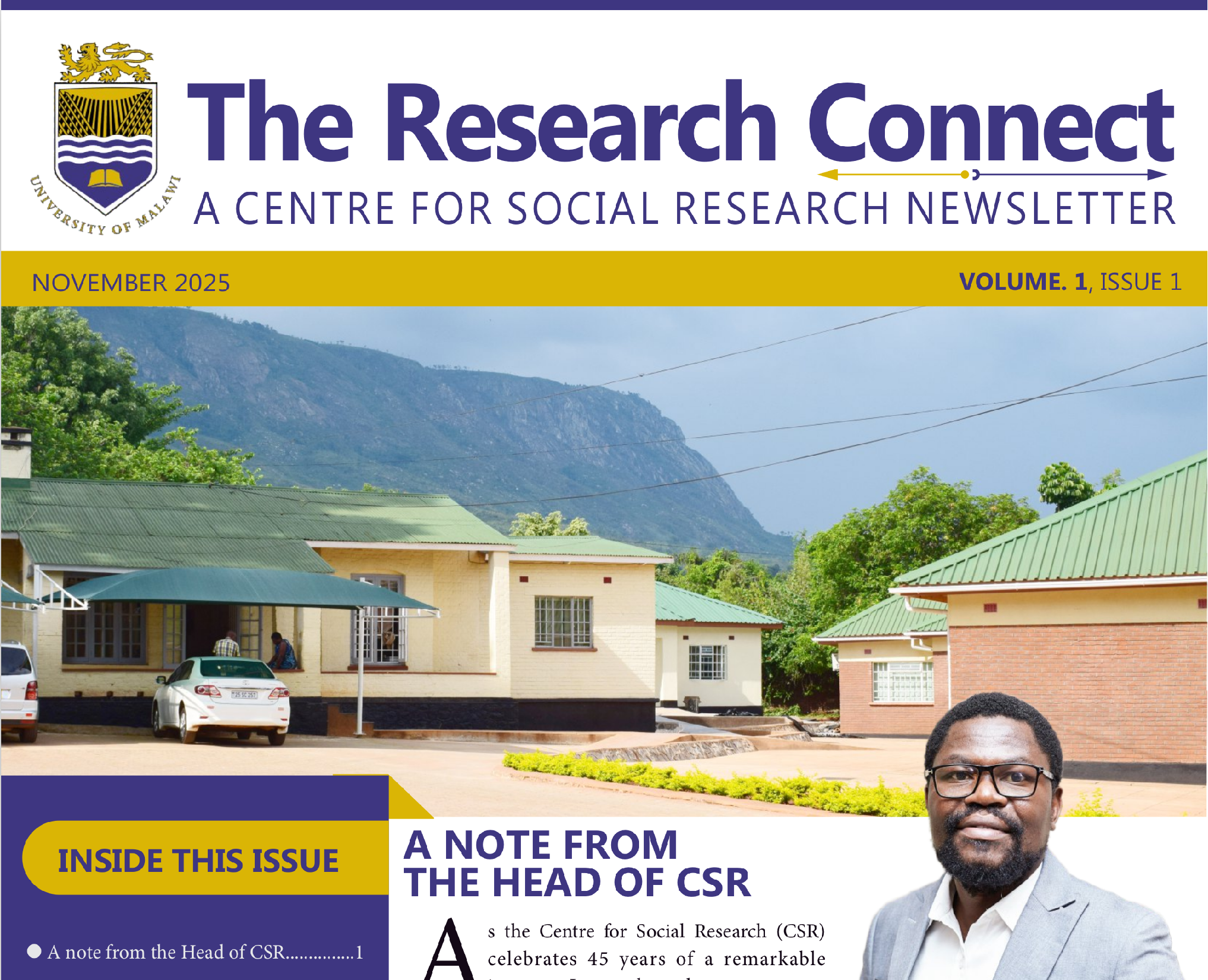 Introducing the Research Connect - CSR Newsletter