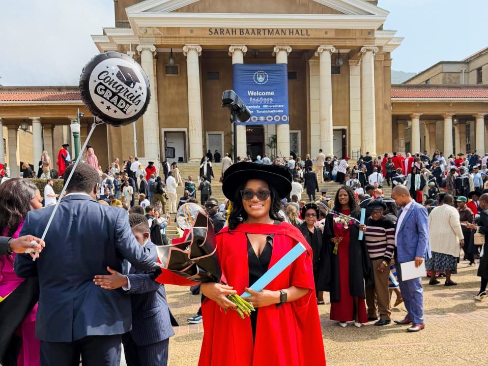 CSR Research Fellow Dr Dadirai Mkombe Mpando Graduates with a PhD from UCT